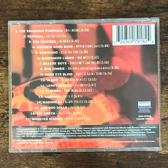 🔥 90s CD Bundle – Scream + Big Shiny Tunes 1–5 + Adam Sandler – 7-Disc Lot - Picture 10 of 14